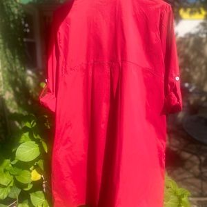 COMFORTABLE RED DRESS